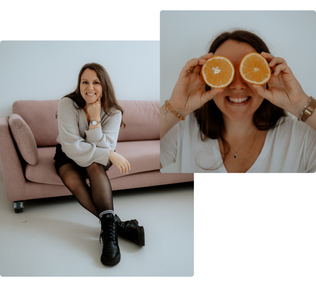 Collage Johanna Orange